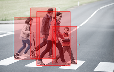 新城平台登录行人方向标注